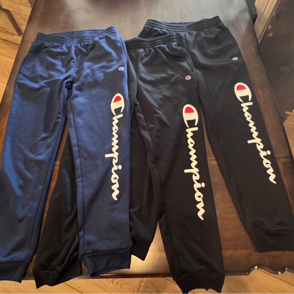 Champion Kids' Sweatpants - Black and Navy